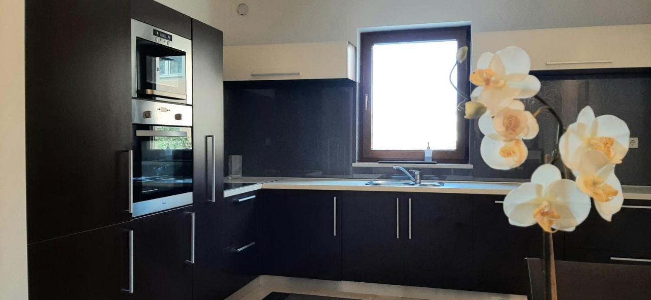 Helle Ferienwohnung mit Privatpool und gemütlicher Grillecke Ližnjan Exterior foto